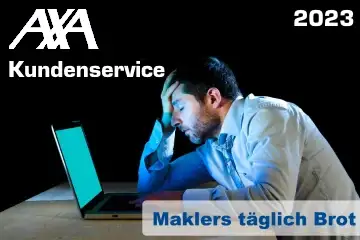 Maklers Alltag AXA Kundenservice 2023 360x240w60